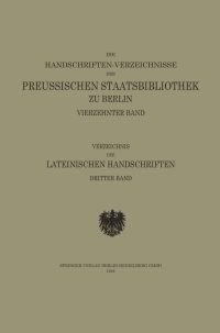 Cover image: Die Görreshandschriften 9783662422588