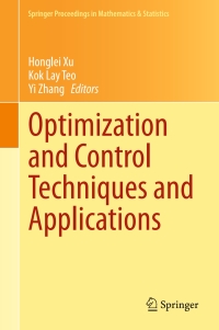 Titelbild: Optimization and Control Techniques and Applications 9783662434031