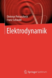 Cover image: Elektrodynamik 9783662434567