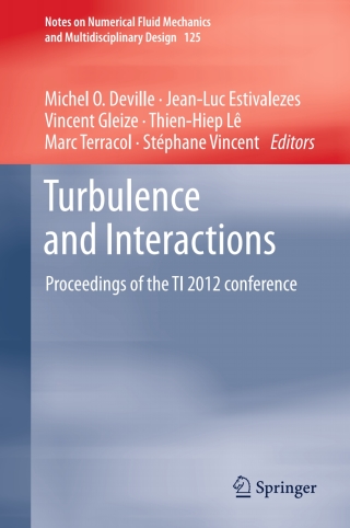 Imagen de portada: Turbulence and Interactions 9783662434888