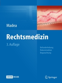 صورة الغلاف: Rechtsmedizin 3rd edition 9783662434994