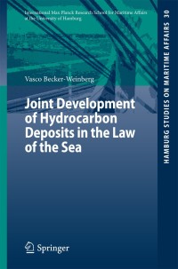 Cover image: Joint Development of Hydrocarbon Deposits in the Law of the Sea 9783662435694