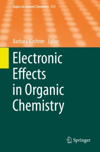 Imagen de portada: Electronic Effects in Organic Chemistry 9783662435816