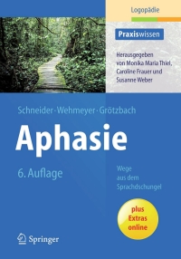 Cover image: Aphasie 6th edition 9783662458907