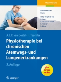 Imagen de portada: Physiotherapie bei chronischen Atemwegs- und Lungenerkrankungen 2nd edition 9783662436776