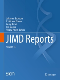 Titelbild: JIMD Reports, Volume 15 9783662437506