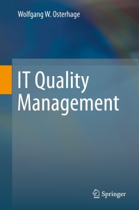 Imagen de portada: IT Quality Management 9783662437667