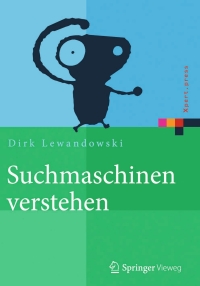 Cover image: Suchmaschinen verstehen 9783662440131