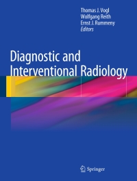 Cover image: Diagnostic and Interventional Radiology 9783662440360