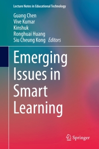 Cover image: Emerging Issues in Smart Learning 9783662441879