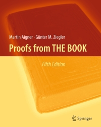 Immagine di copertina: Proofs from THE BOOK 5th edition 9783662442043