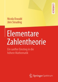 Cover image: Elementare Zahlentheorie 9783662442470