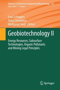 Omslagafbeelding: Geobiotechnology II 9783662444733