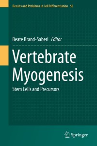 Cover image: Vertebrate Myogenesis 9783662446072