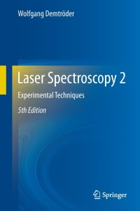 Imagen de portada: Laser Spectroscopy 2 5th edition 9783662446409