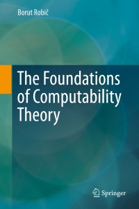 Cover image: The Foundations of Computability Theory 9783662448076