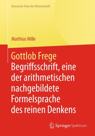 Cover image: Gottlob Frege 9783662450109