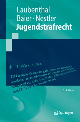 Titelbild: Jugendstrafrecht 3rd edition 9783662450260