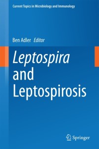 Cover image: Leptospira and Leptospirosis 9783662450581