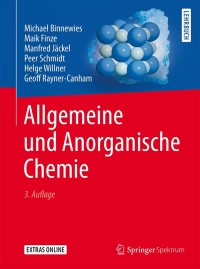 Cover image: Allgemeine und Anorganische Chemie 3rd edition 9783662450666