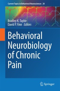 Titelbild: Behavioral Neurobiology of Chronic Pain 9783662450932