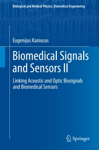 Titelbild: Biomedical Signals and Sensors II 9783662451052