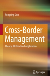 Imagen de portada: Cross-Border Management 9783662451557