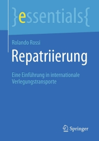 Cover image: Repatriierung 9783662451816