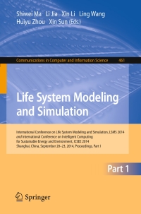 Cover image: Life System Modeling and Simulation 9783662452820