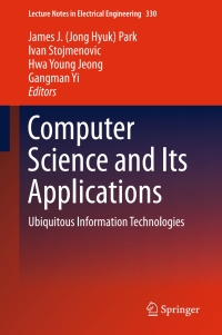 Cover image: Computer Science and its Applications 9783662454015