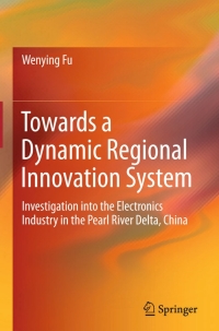 Titelbild: Towards a Dynamic Regional Innovation System 9783662454152