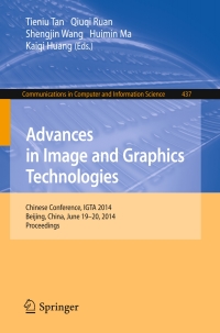 Cover image: Advances in Image and Graphics Technologies 9783662454978