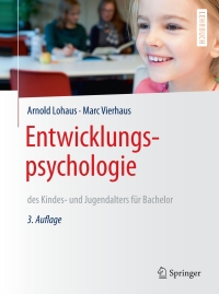 Cover image: Entwicklungspsychologie des Kindes- und Jugendalters für Bachelor 3rd edition 9783662455289