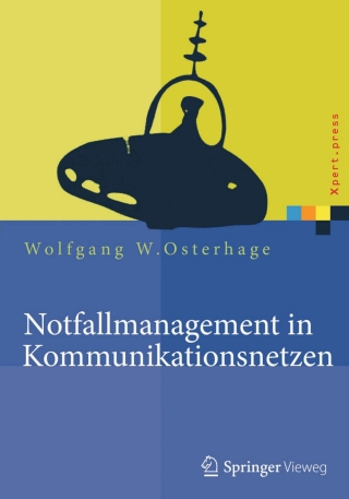 Cover image: Notfallmanagement in Kommunikationsnetzen 9783662456590