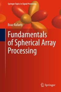 Titelbild: Fundamentals of Spherical Array Processing 9783662456637