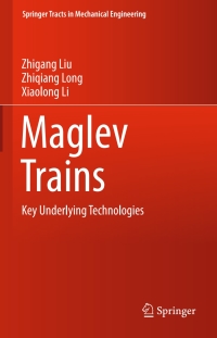 表紙画像: Maglev Trains 9783662456729