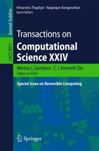 صورة الغلاف: Transactions on Computational Science XXIV 9783662457108