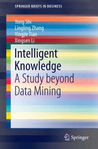 Cover image: Intelligent Knowledge 9783662461921