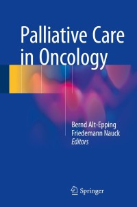 Cover image: Palliative Care in Oncology 9783662462010