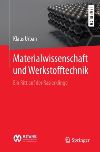 Cover image: Materialwissenschaft und Werkstofftechnik 9783662462362