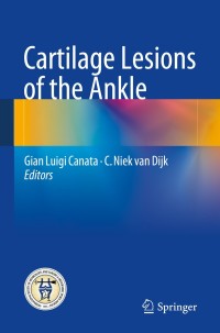 Imagen de portada: Cartilage Lesions of the Ankle 9783662463314