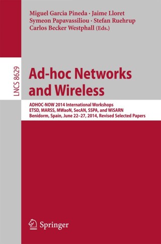 Cover image: Ad-hoc Networks and Wireless 9783662463376