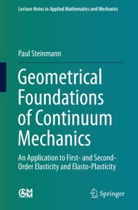 Cover image: Geometrical Foundations of Continuum Mechanics 9783662464595