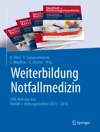 Cover image: Weiterbildung Notfallmedizin 9783662465226