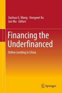 Cover image: Financing the Underfinanced 9783662465240