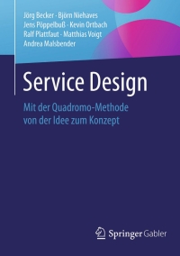 Cover image: Service Design 9783662465806