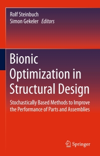 Imagen de portada: Bionic Optimization in Structural Design 9783662465950