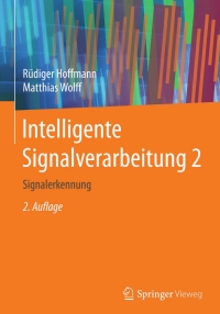 Cover image: Intelligente Signalverarbeitung 2 2nd edition 9783662467251