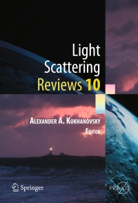 صورة الغلاف: Light Scattering Reviews 10 9783662467619