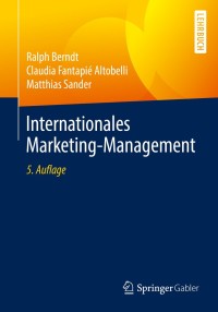 Cover image: Internationales Marketing-Management 5th edition 9783662467862